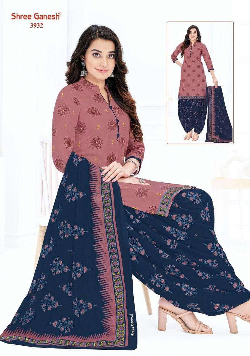 SHREE GANESH HANSIKA VOL 1 READYMADE COTTON PRINT SUIT BEST PRICE 