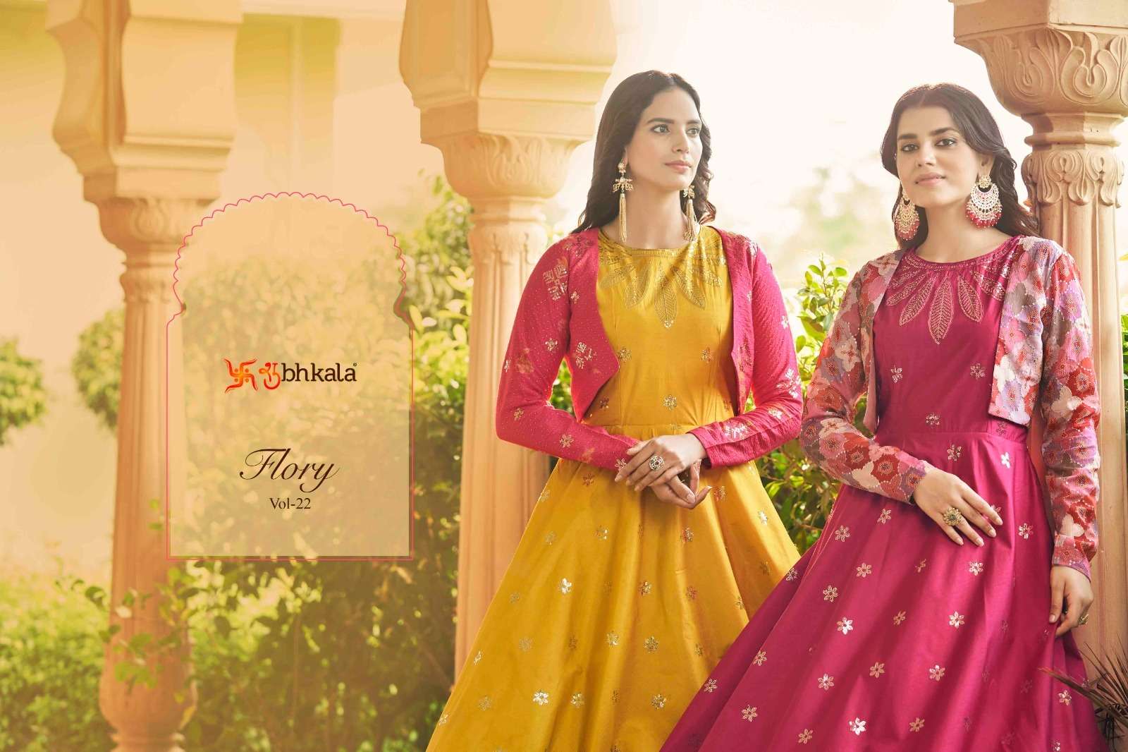 SHUBHKALA PRESENT FLORY VOL-22 DESIGNER PREMIUM ANARKALI GOWN COLLECTION