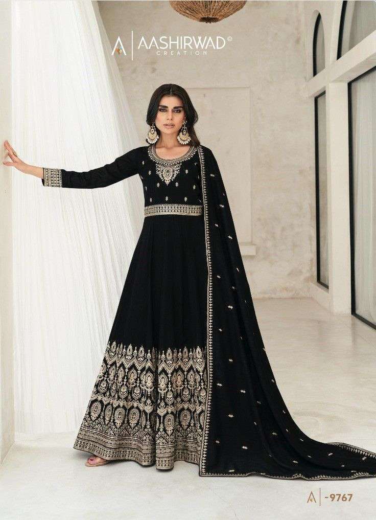 Buy Aashirwad Gulkand Disha Exclusive Designer Gown Collection