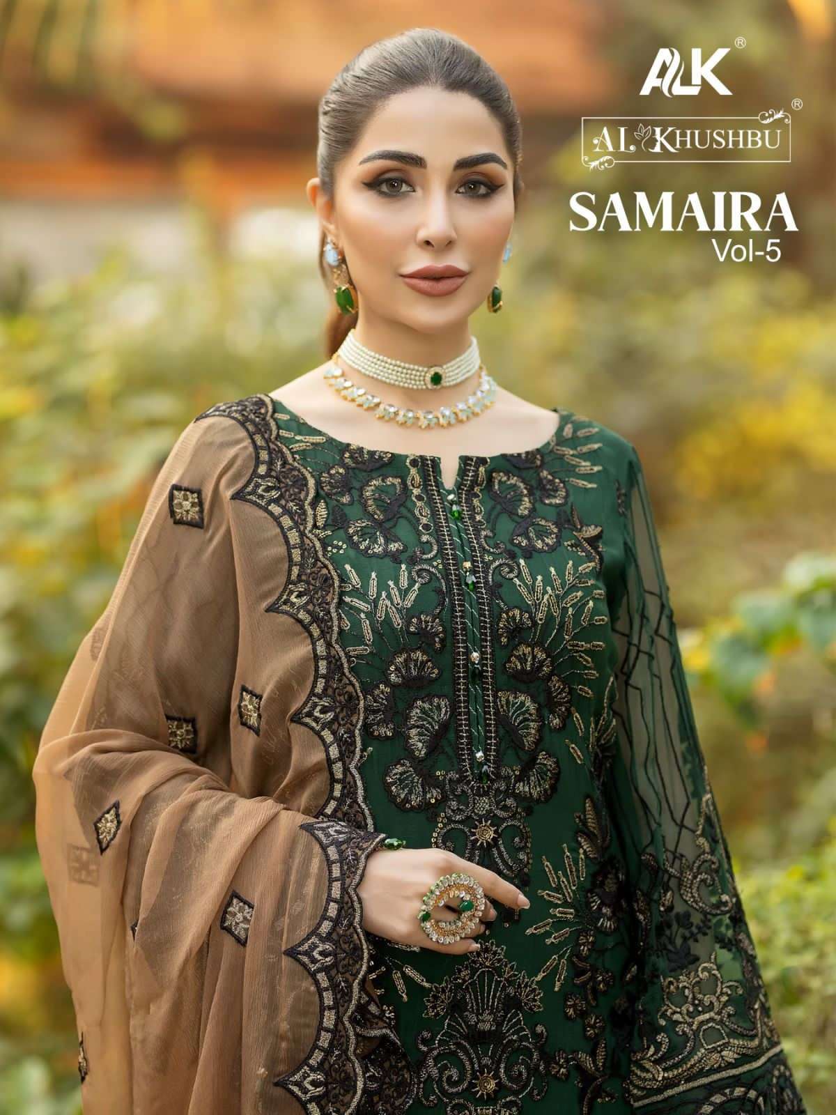 AL KHUSHBU PRESENT SAMAIRA VOL-5 NEW GEORGETTE PAKISTANI SUIT COLLECTION