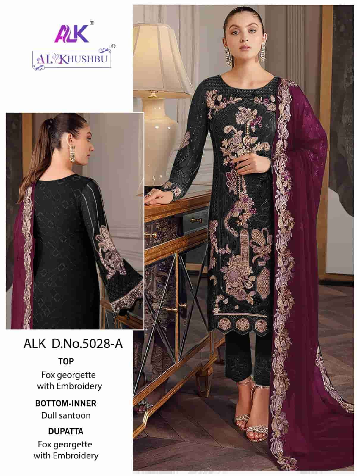 AL KHUSHBU 5028 HITS COLORS PAKISTANI GEORGETTE SUIT COLLECTION EXPORT