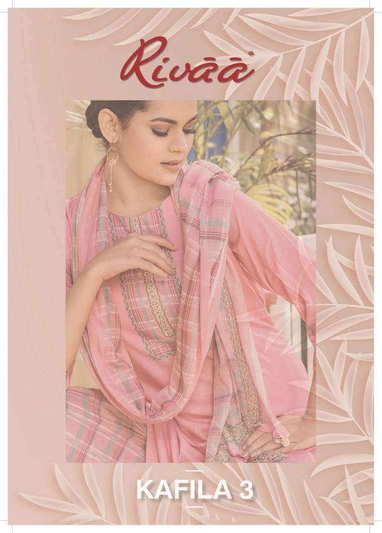 RIVAA KAFILA VOL 3 PRINTED WINTER WEAR PASHMINA COLLECTION 