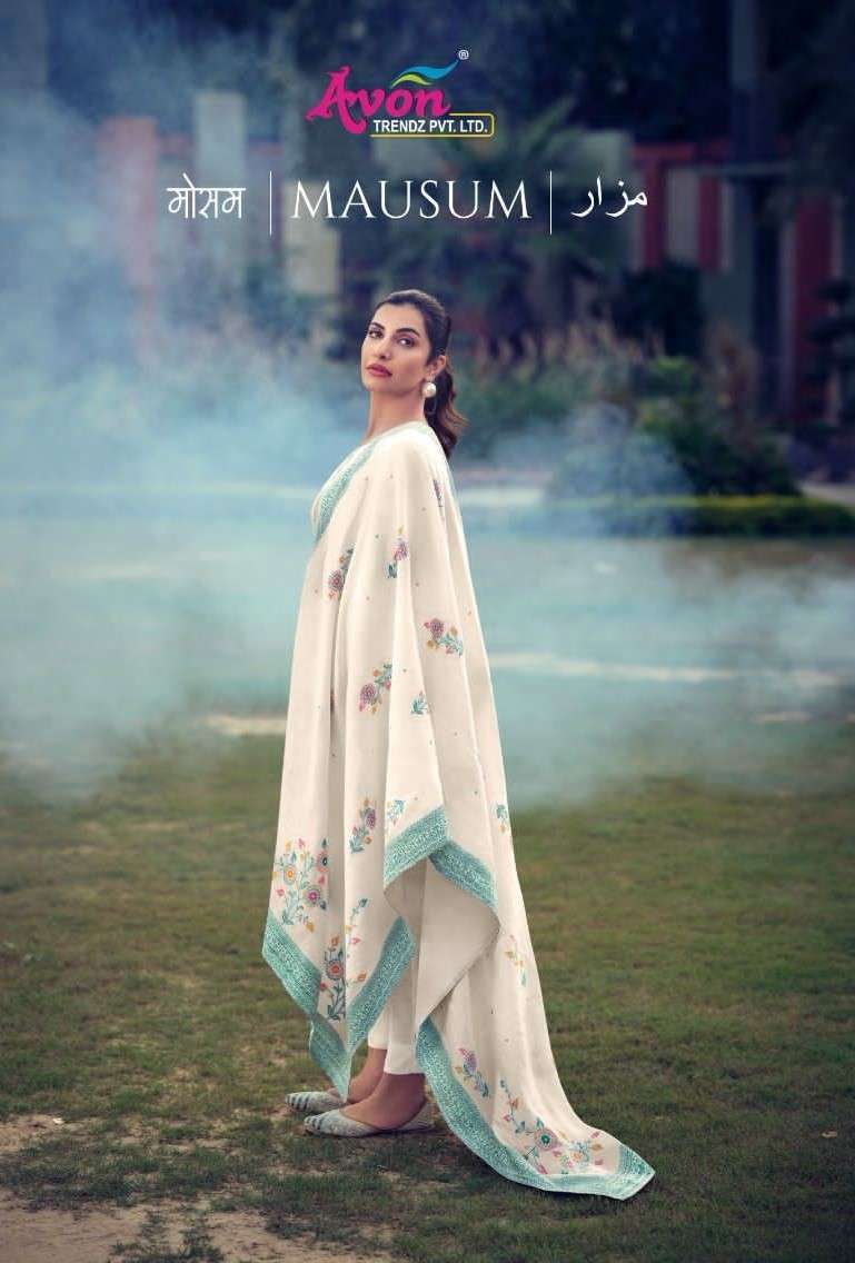 AVON MAUSUM PASHMINA WOVEN COLLECTION SUIT 2023