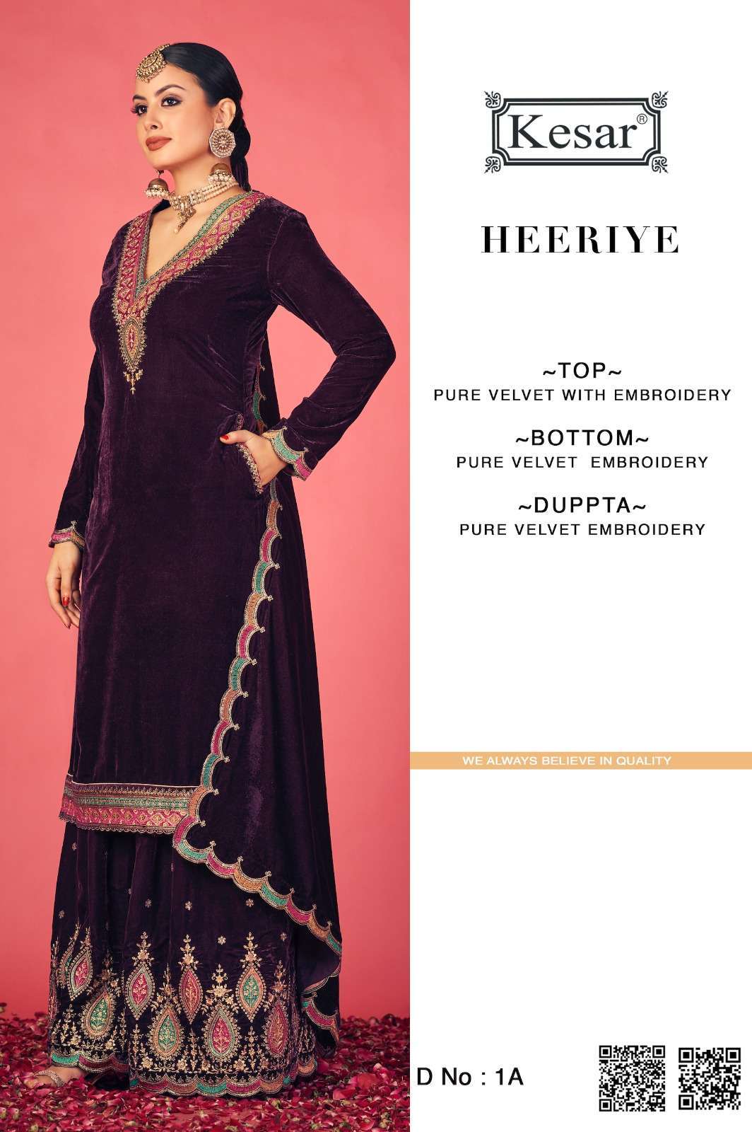 KARACHI PRINT KESAR HEERIYE VELVET SUIT CATALOG SUPPLIER BEST RATE SURAT 