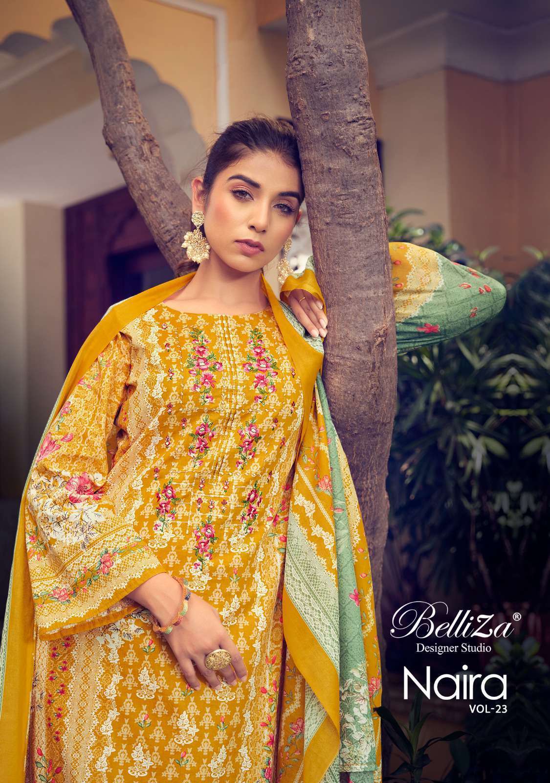 Belliza rinaaz Exclusive Dola Silk Jacquard Salwar kameez Catalog Supplier
