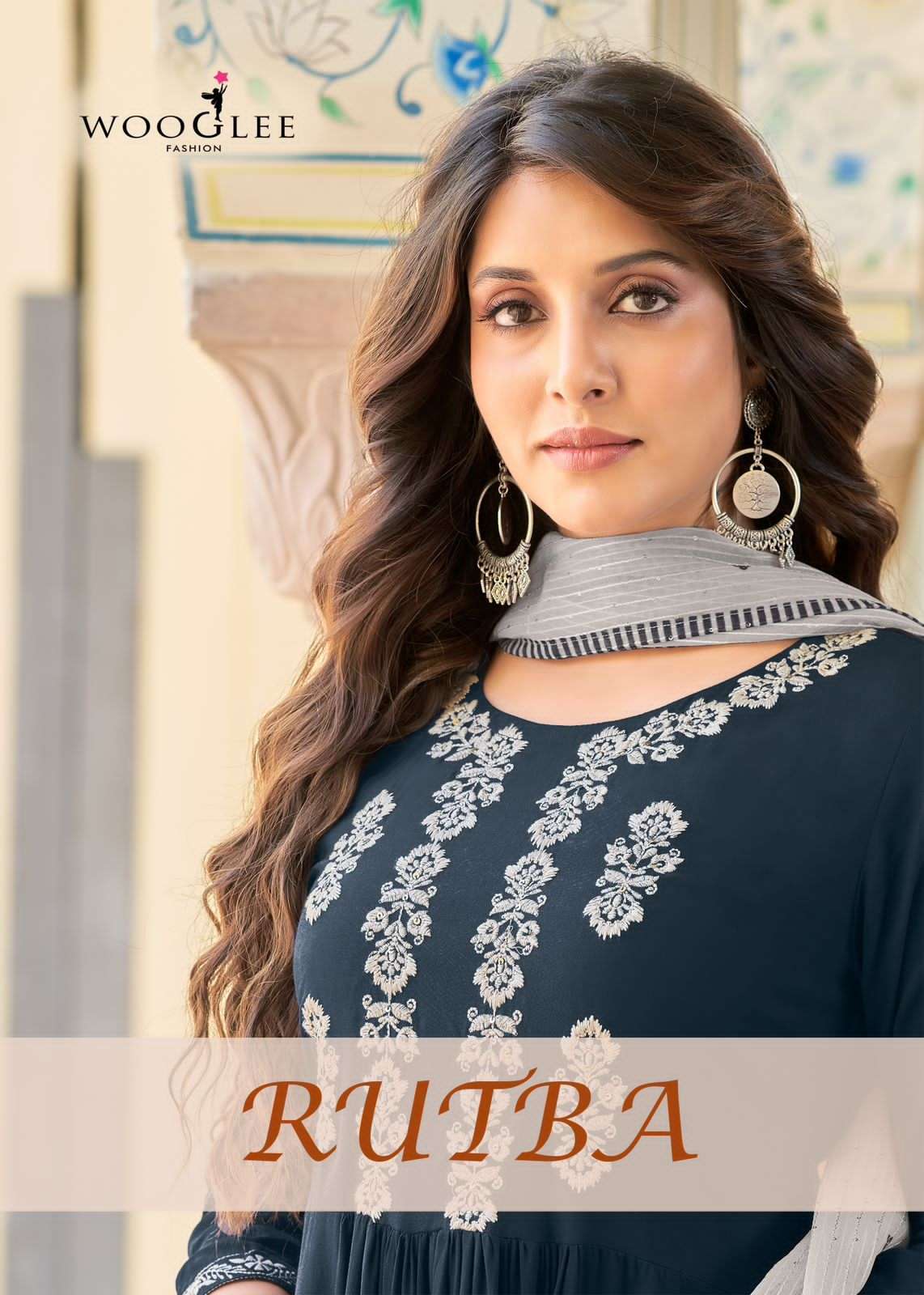 women stylish designer ethnic wear cotton kurti set suit salwar for women
