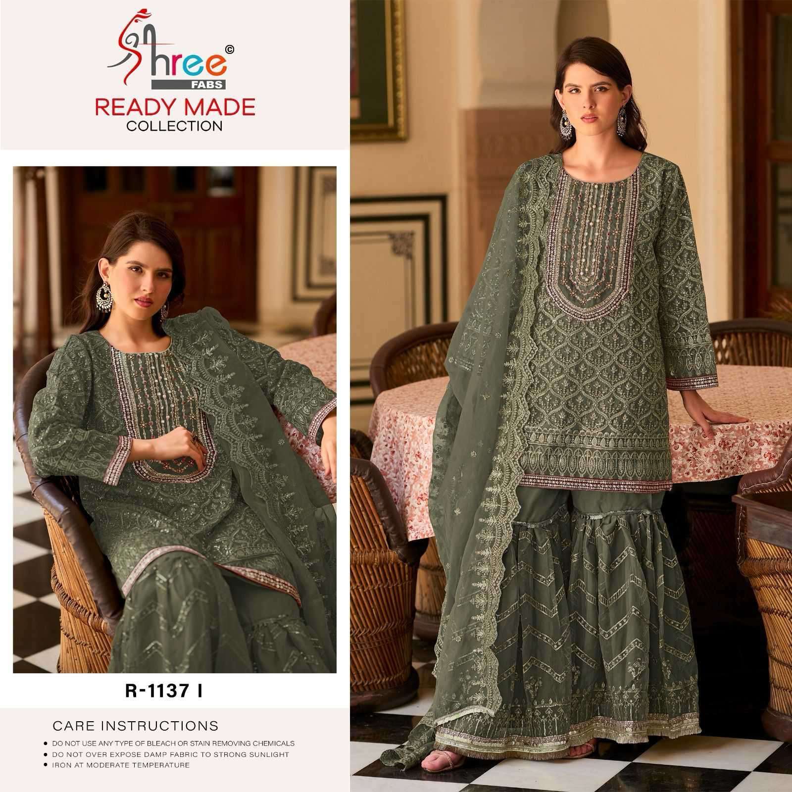 SHREE FABS R 1137 COLORS VOL 2 DESIGNER GHARARA PAKISTANI DRESS COLLECTION BEST RATE