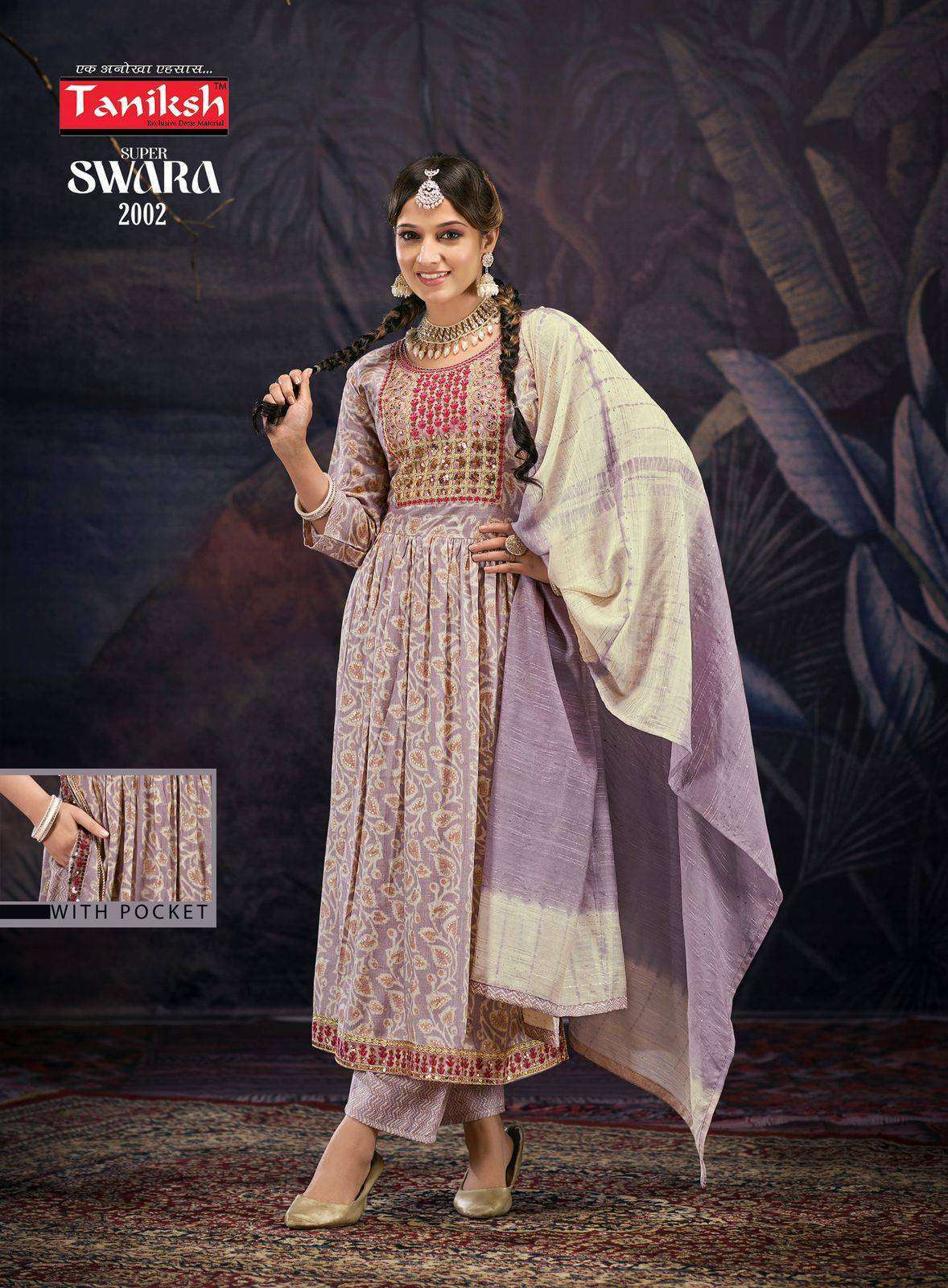 TANIKSH SWARA VOL2 DESIGNER FESTIVE WEAR DESIGNER KURTI SUPPLIER 