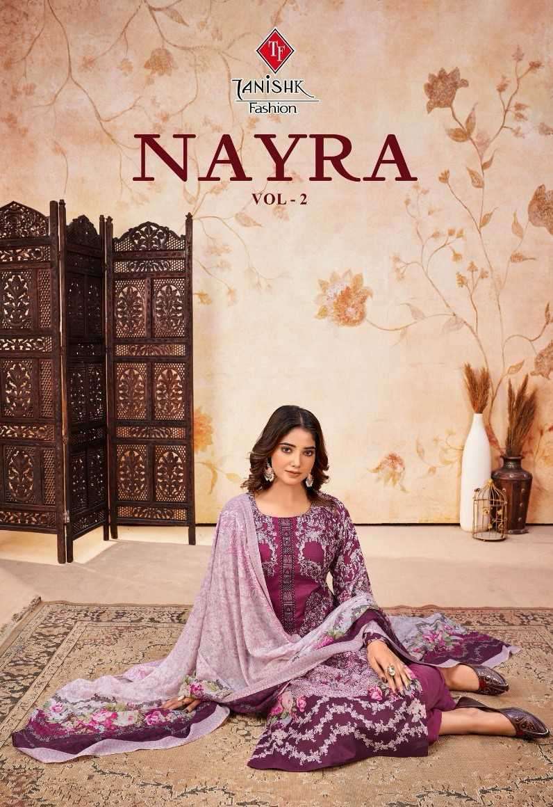 TANISHK NAYRA VOL 2 CAMBRIC COTTON SALWER KAMEEZ SUMMER COLLECTION 2023