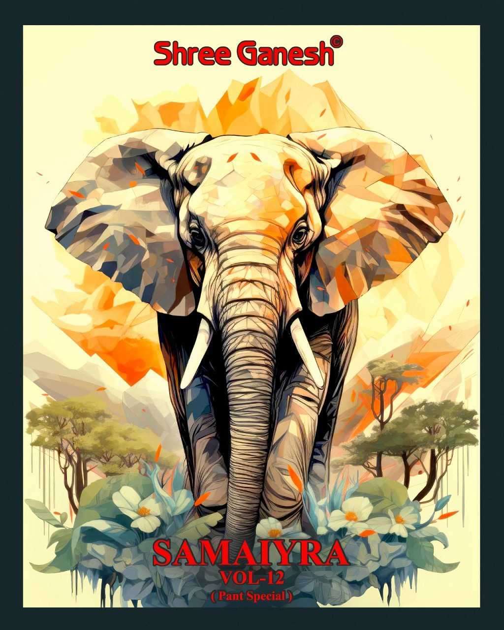 SHREE GANESH SAMAIYRA VOL 12 SALWER SUIT COLLECTION CATALOGUE 2024