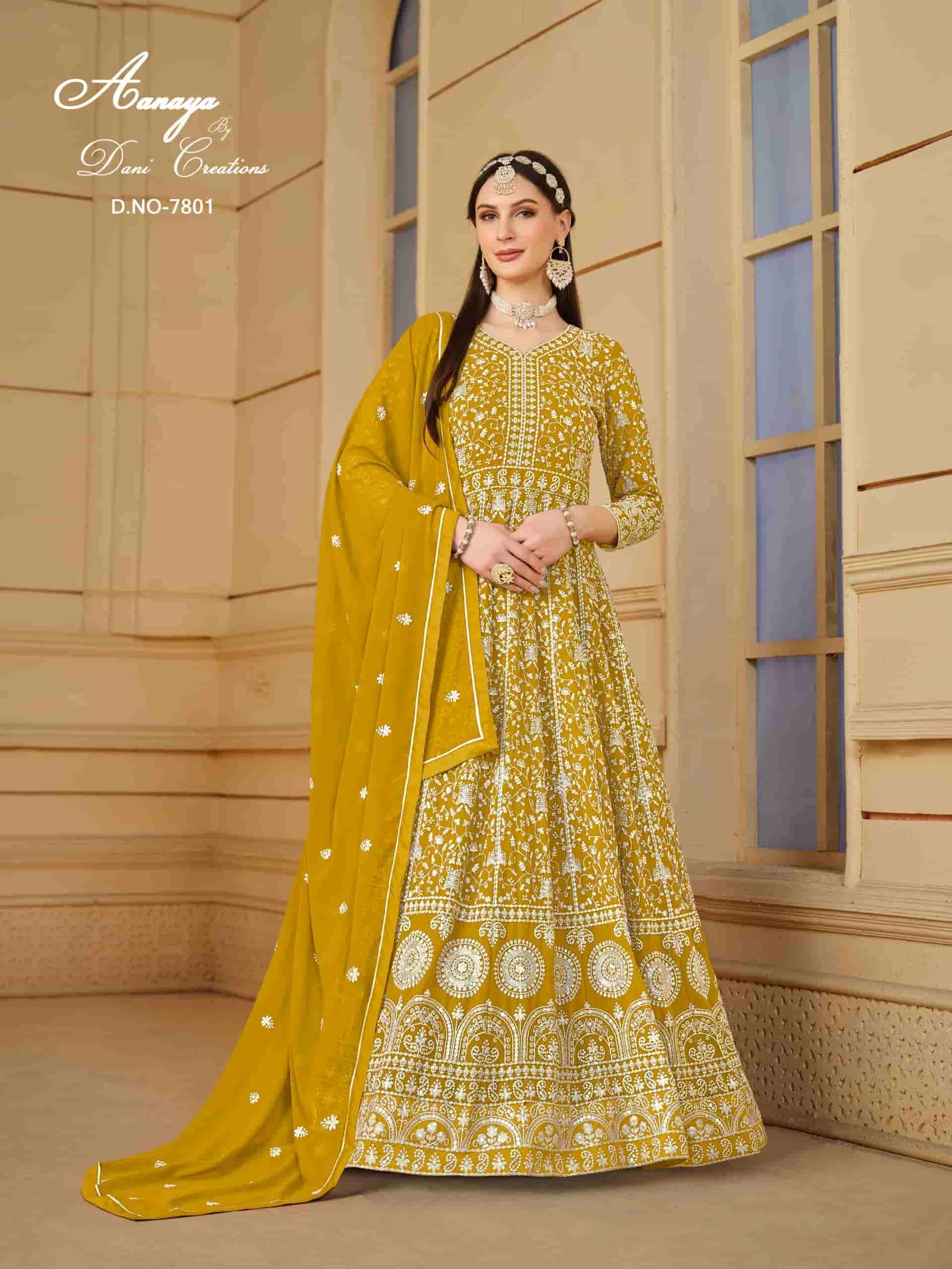 AANAYA VOL 178 LATEST HEAVY DESIGNER LONG GOWN STYLE DRESS COLLECTION WHOLESALE PRICE 2024
