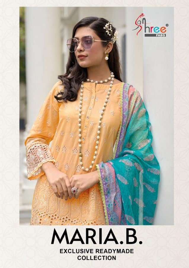 SHREE FABS MARIA B EXCLUSIVE READYMADE COLLECTION PAKISTANI SUIT EXPORTER SURAT