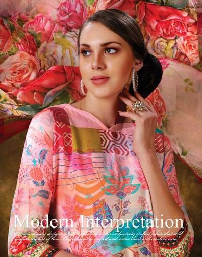 VAISHALI MODERN INTERPRETATION DIGITAL PURE CRAPE SUIT CATALOG SUPPLIER IN SURAT 2024