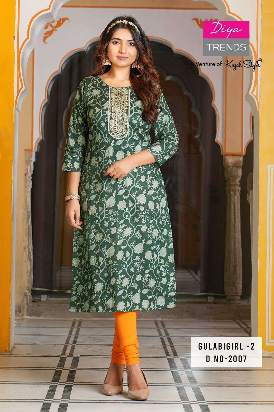 DIYA TRENDS GULABIGIRL VOL 2 COTTON KURTI COLLECTION WHOLESALER 