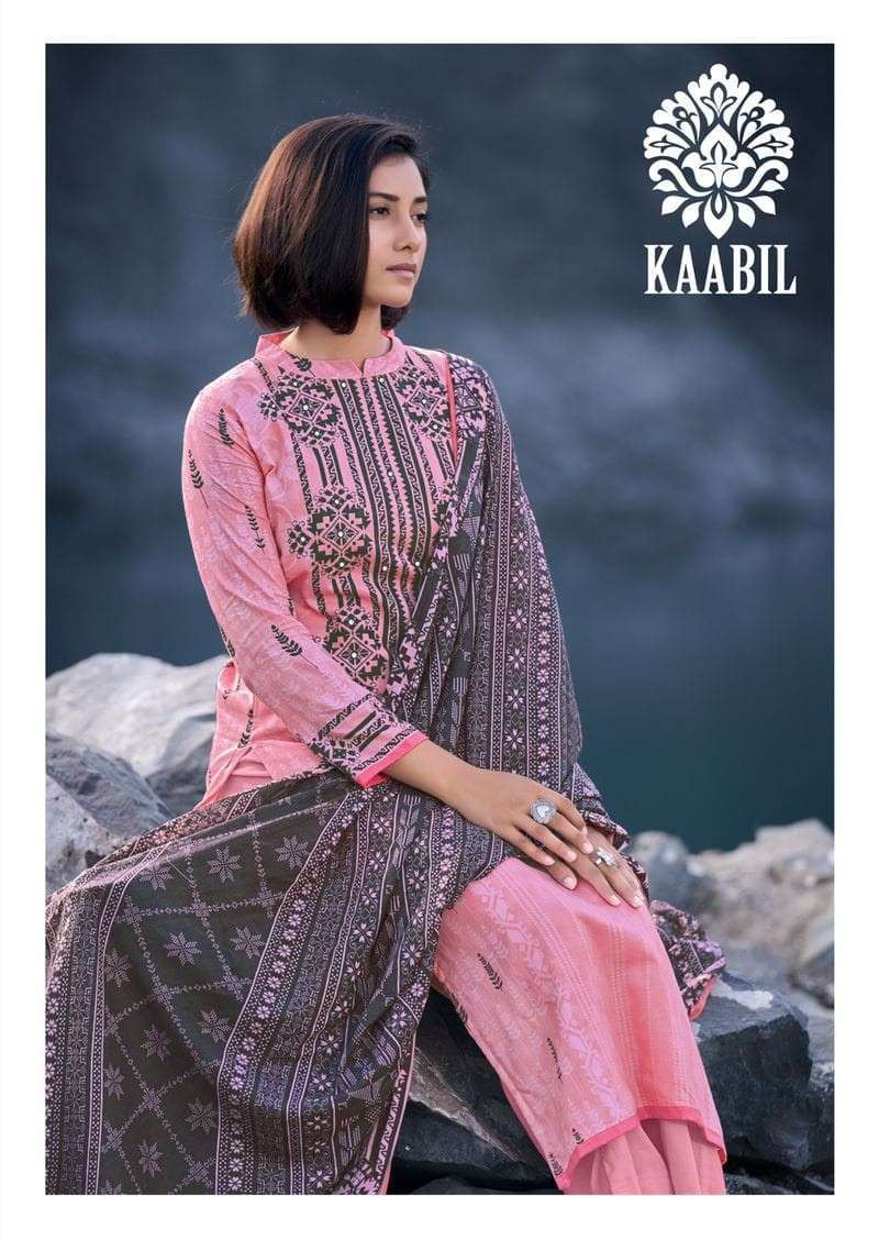 KARACHI PRINTS KESAR KAABIL PURE LAWN COTTON SUIT CATALOG DEALER IN SURAT 2024