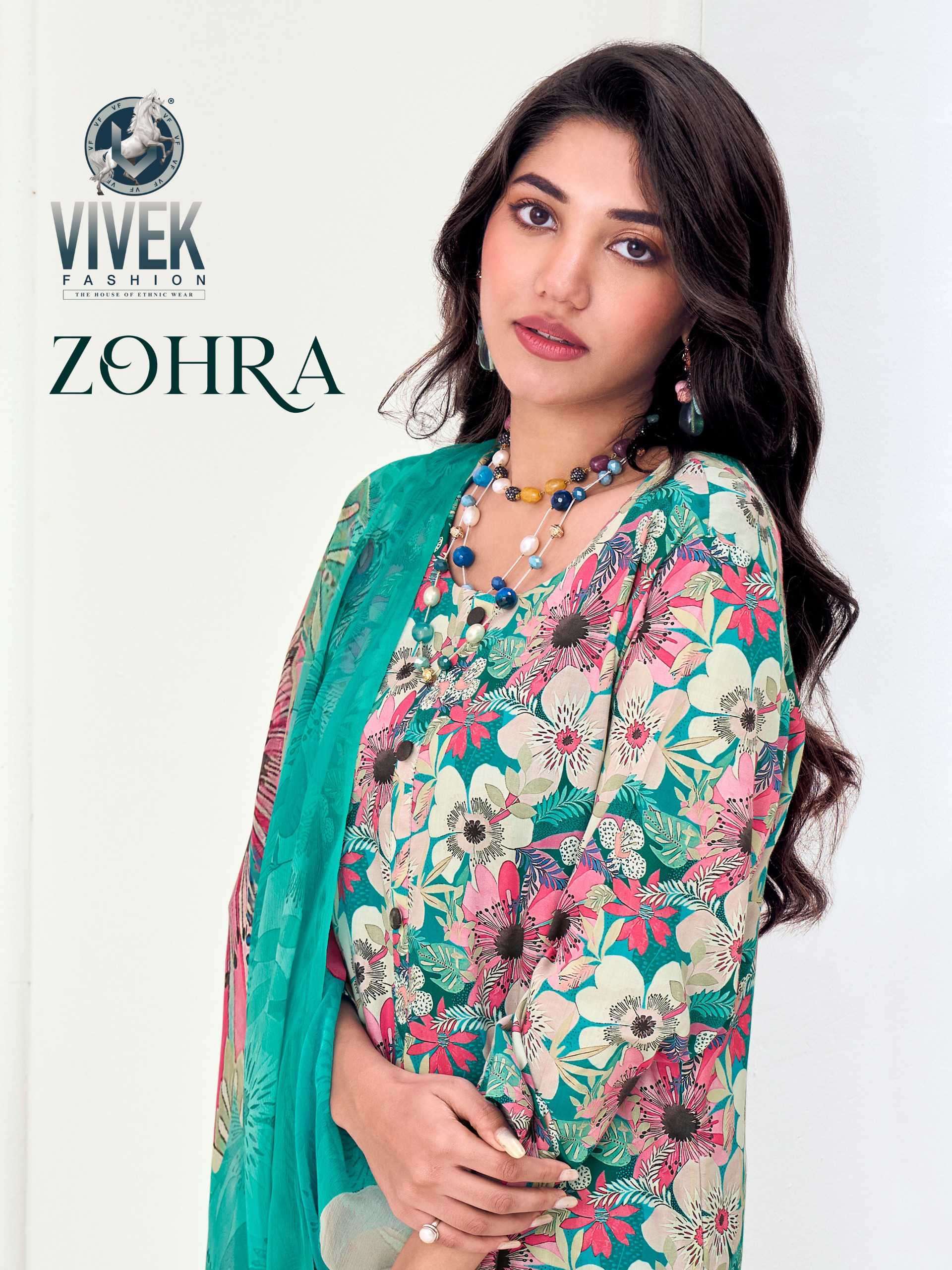 VIVEK FASHION ZOHRA LADIES SUIT COLLECTION WHOLESALER IN SURAT 2024