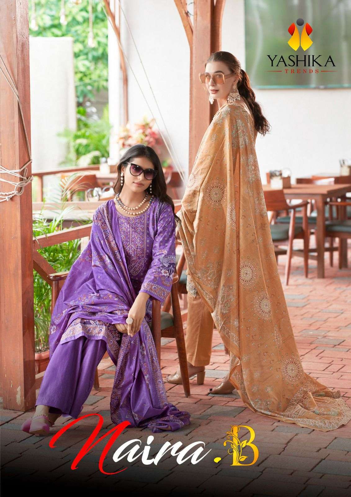 YASHIKA NAIRA B VOL 2 PAKISTANI COTTON LADIES SUIT CATALOG WHOLESALE