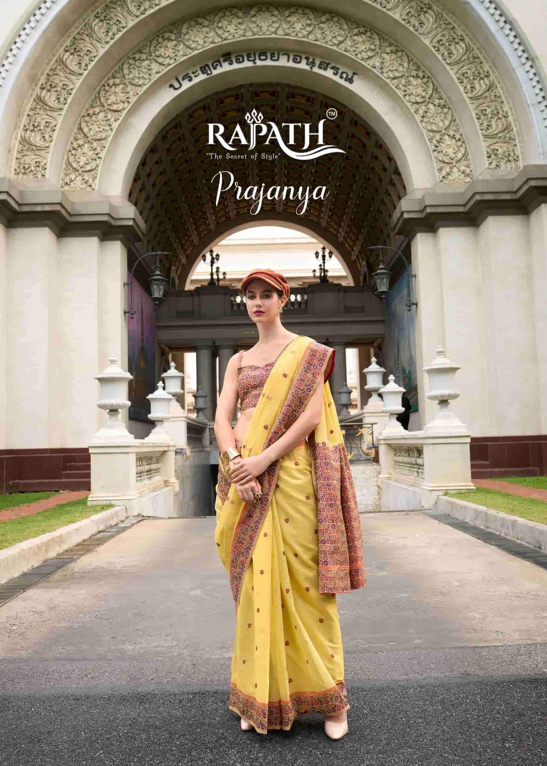 RAJPATH PRAJANYA SOFT LINEN COTTON SAREE COLLECTION WHOLESALE RATE SURAT 2024