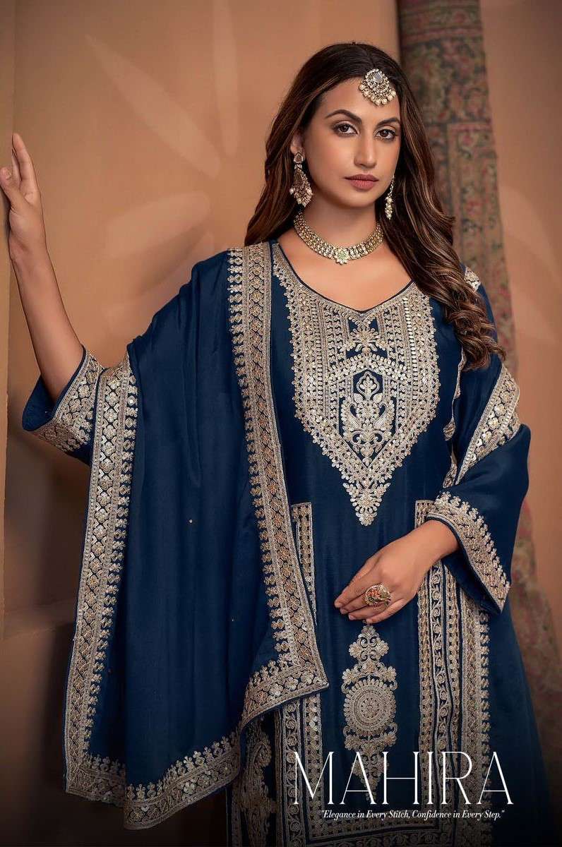 ZUBEDA MAHIRA HEAVY DESIGNER STITCHED LADIES SUIT CATALOGUE SUPPLIER 