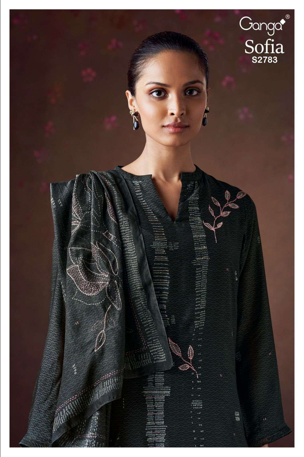 GANGA FASHION SOFIA 2783 PREMIUM DESIGN SILK SUIT CATALOG WHOLESALER 