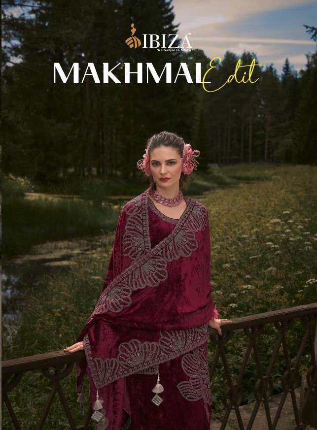 IBIZA MAKHMAL EDIT PARTYWEAR VELVET NEW DESIGN COLLECTION WHOLESALE PRICE EXPORTER 2024