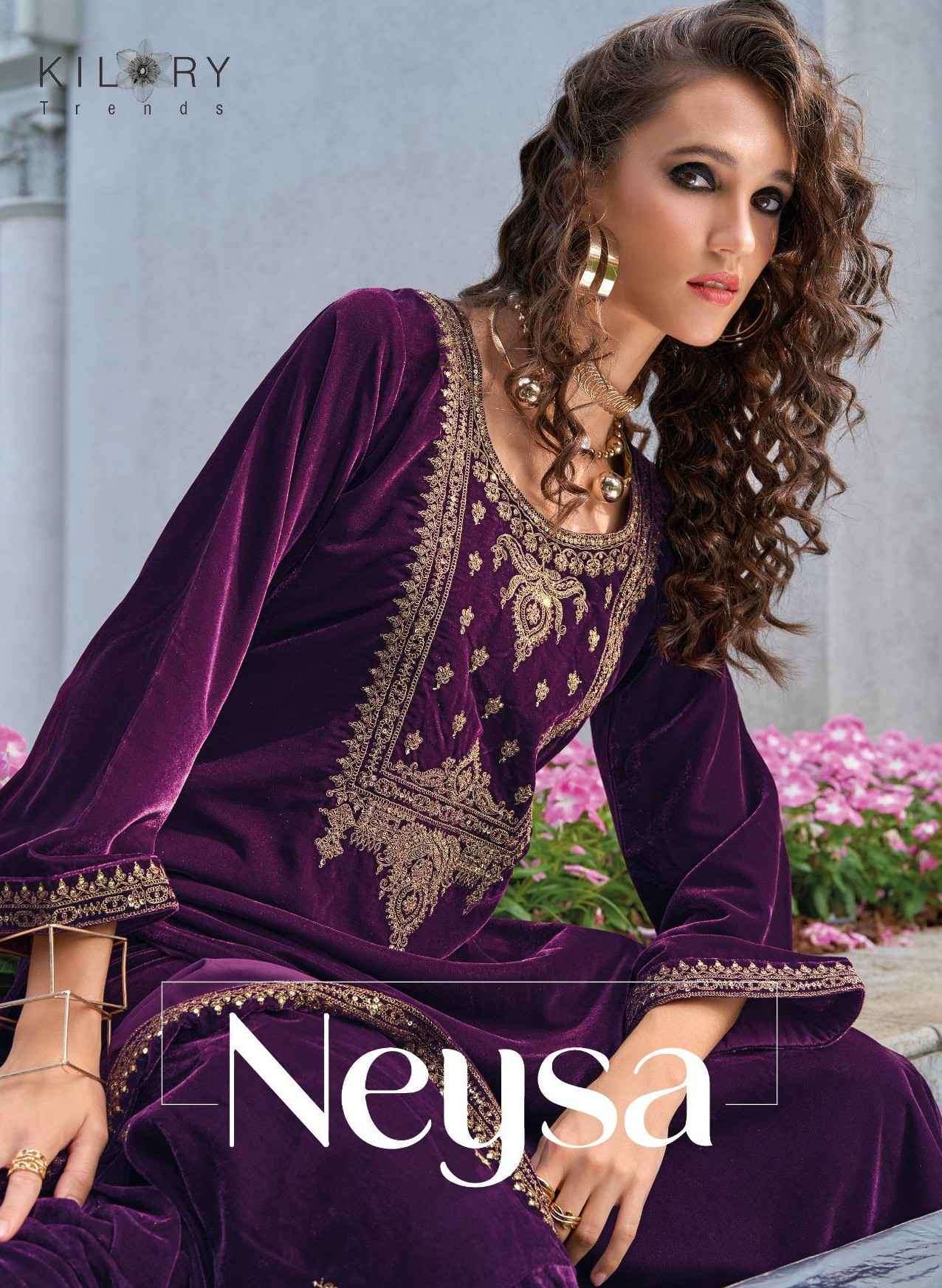 KILORY NEYSA PREMIUM DESIGN VELVET SUIT EXPORTER 2024