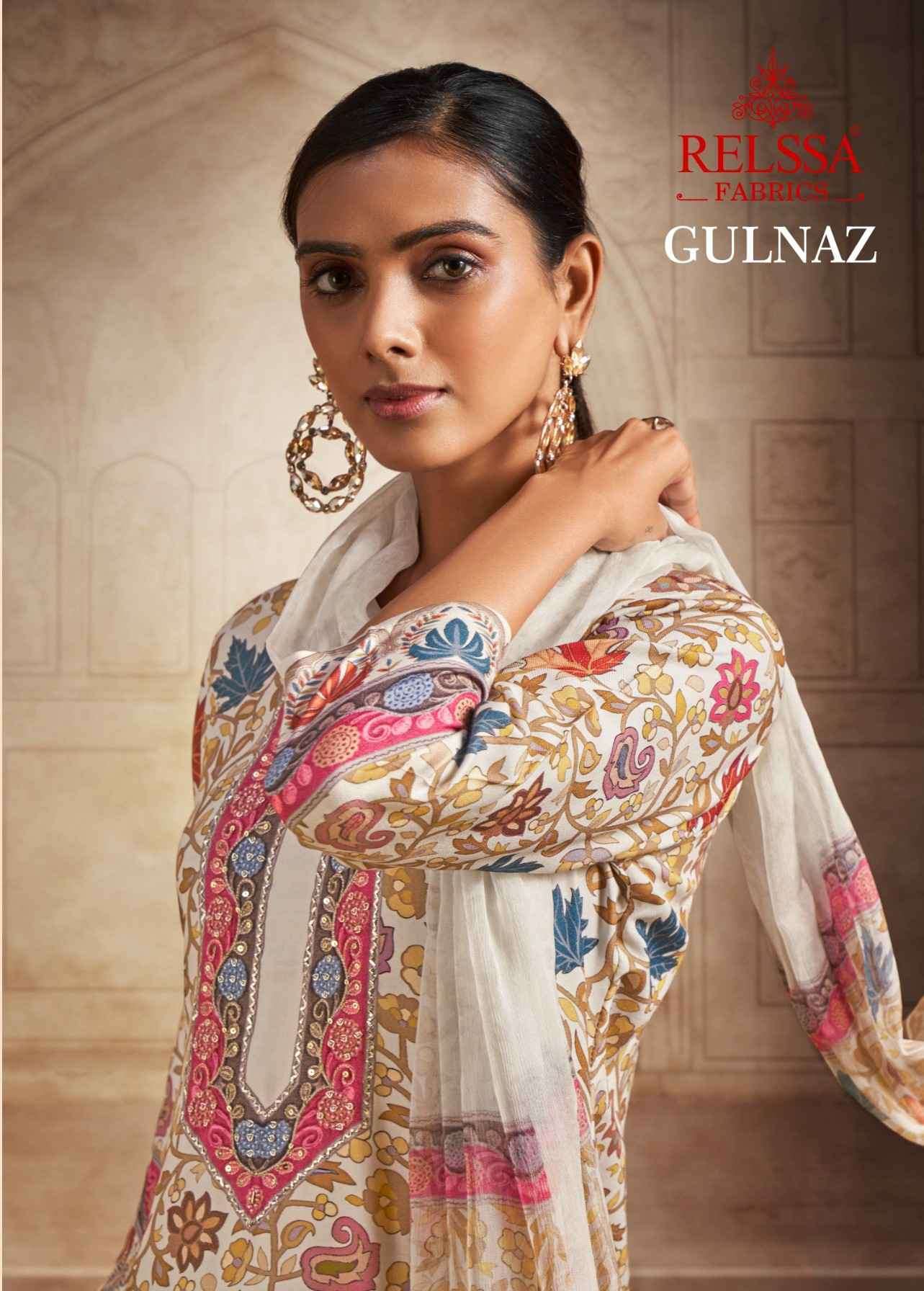 RELSSA GULNAZ FANCY HANDWORK WINTER WEAR SUIT CATALOG SUPPLIER 2024