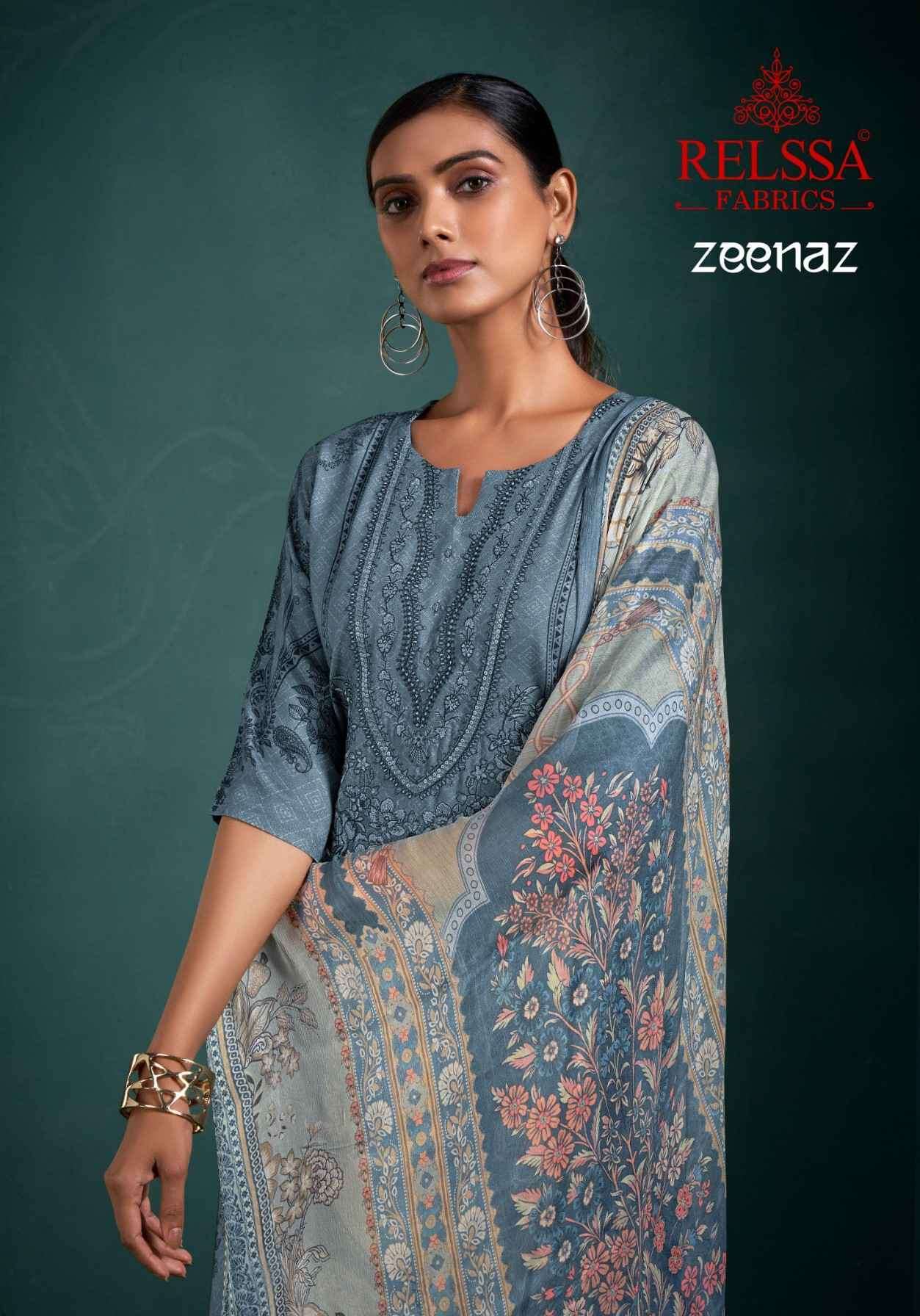 RELSSA ZEENAZ FANCY VISCOSE WINTER SUIT COLLECTION WHOLESALE PRICE 