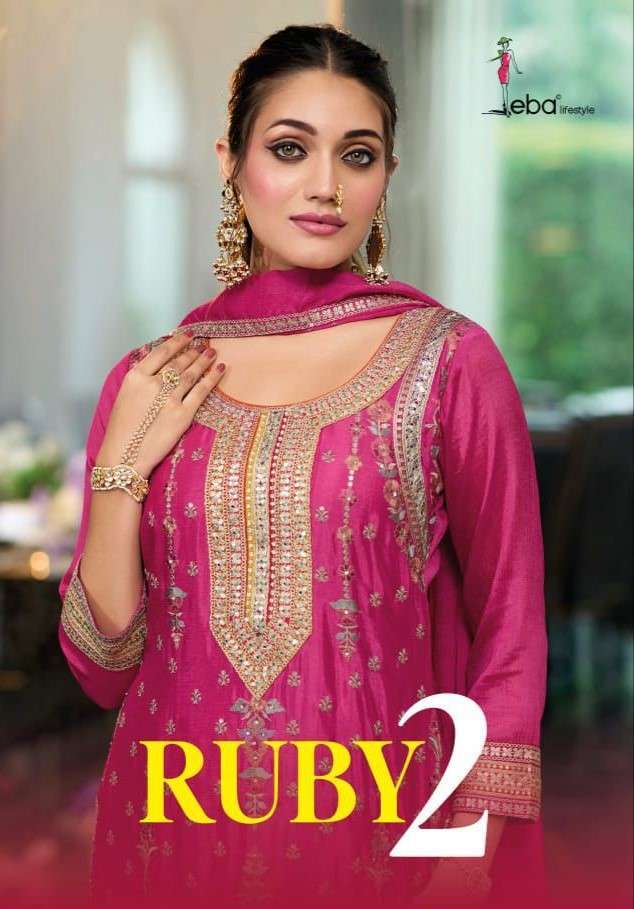 EBA LIFESTYLE RUBY VOL 2 READYMADE DESIGNER DRESS WHOLESALER BEST RATE SUPPLIER 