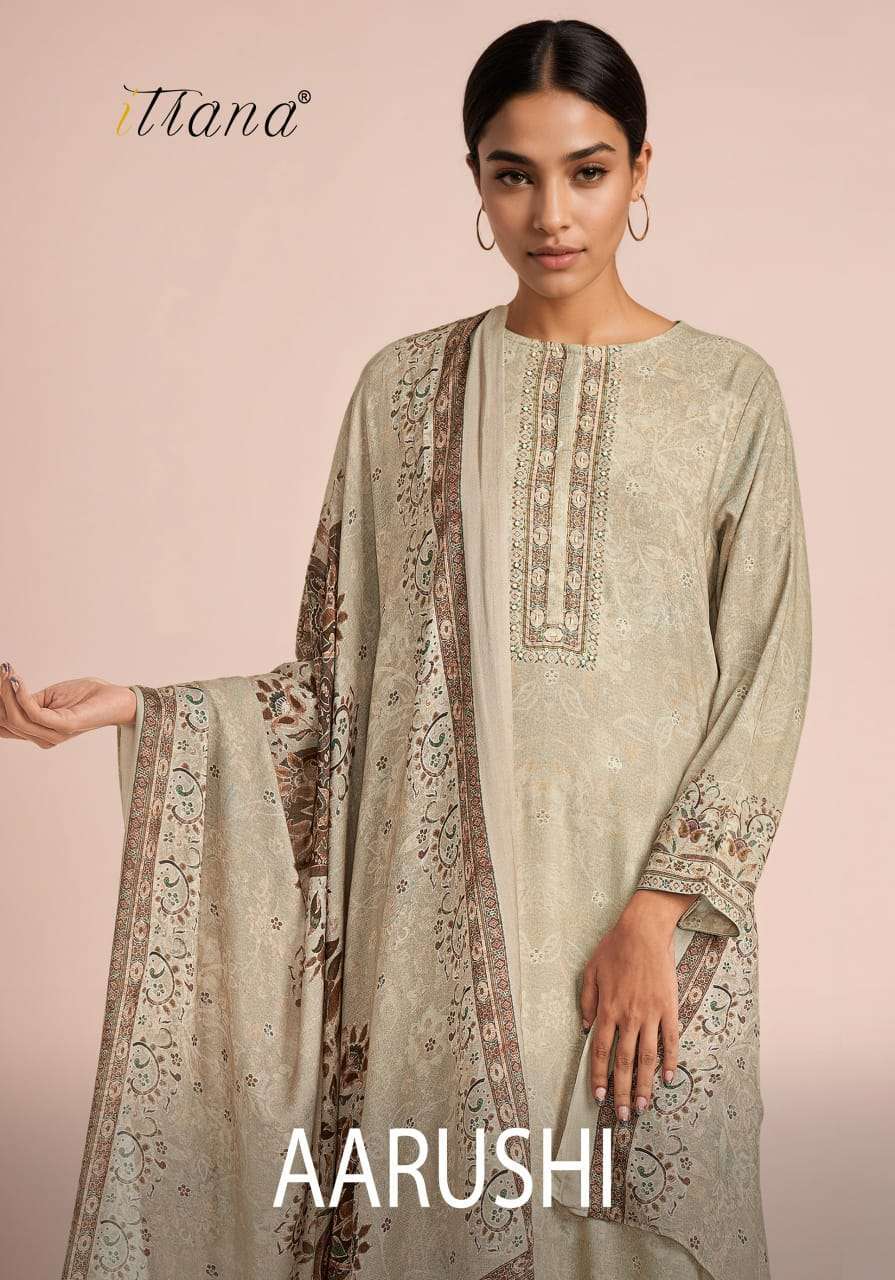 ITRANA AARUSHI EXCLUSIVE FANCY WINTER WEAR LADIES SUIT EXPORTER 2024