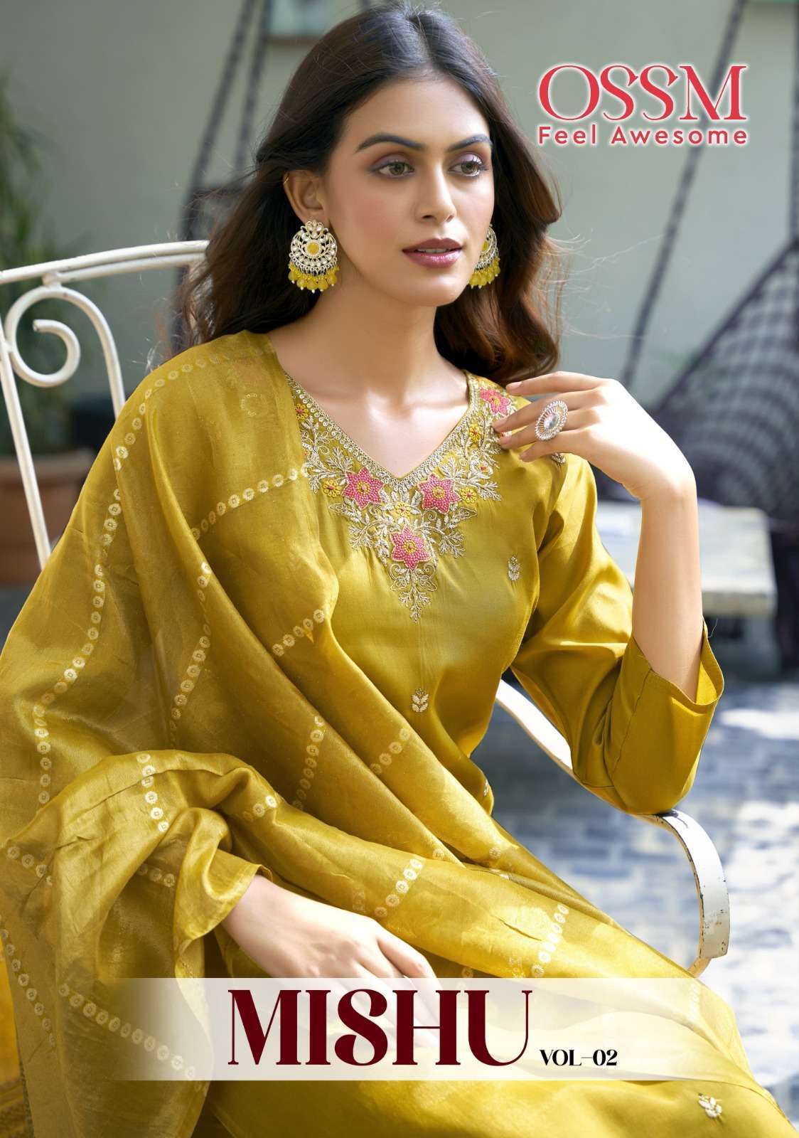 OSSM MISHU VOL 2 PREMIUM DESIGN READYMADE SUIT COLLECTION WHOLESALER 