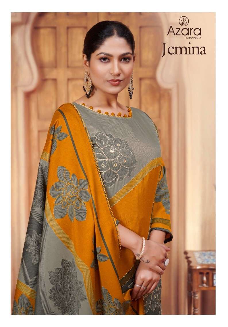 RADHIKA AZARA JEMINA DESIGNER PRINT PURE LAWN COTTON SUIT SUPPLIER IN SURAT 2024