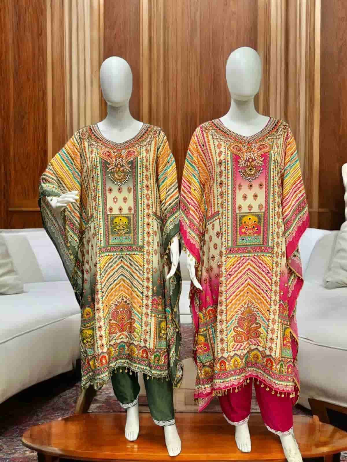 ZIAAZ DESIGN 731 A PAKISTANI STYLE KAFTAN WHOLESALER BEST RATE 