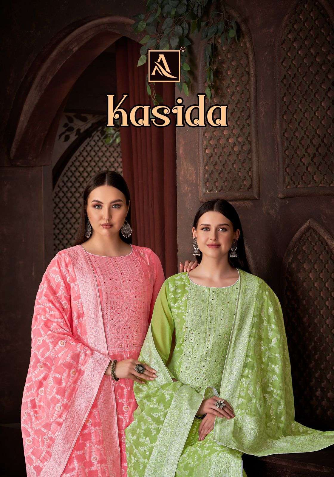 ALOK SUIT KASIDA FANCY JACQUARD DRESS COLLECTION BEST RATE DEALER 