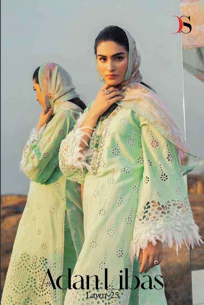 DEEPSY ADAN LIBAS LAWN 25 DESIGNER PAKISTANI SUIT WHOLESALER 2025