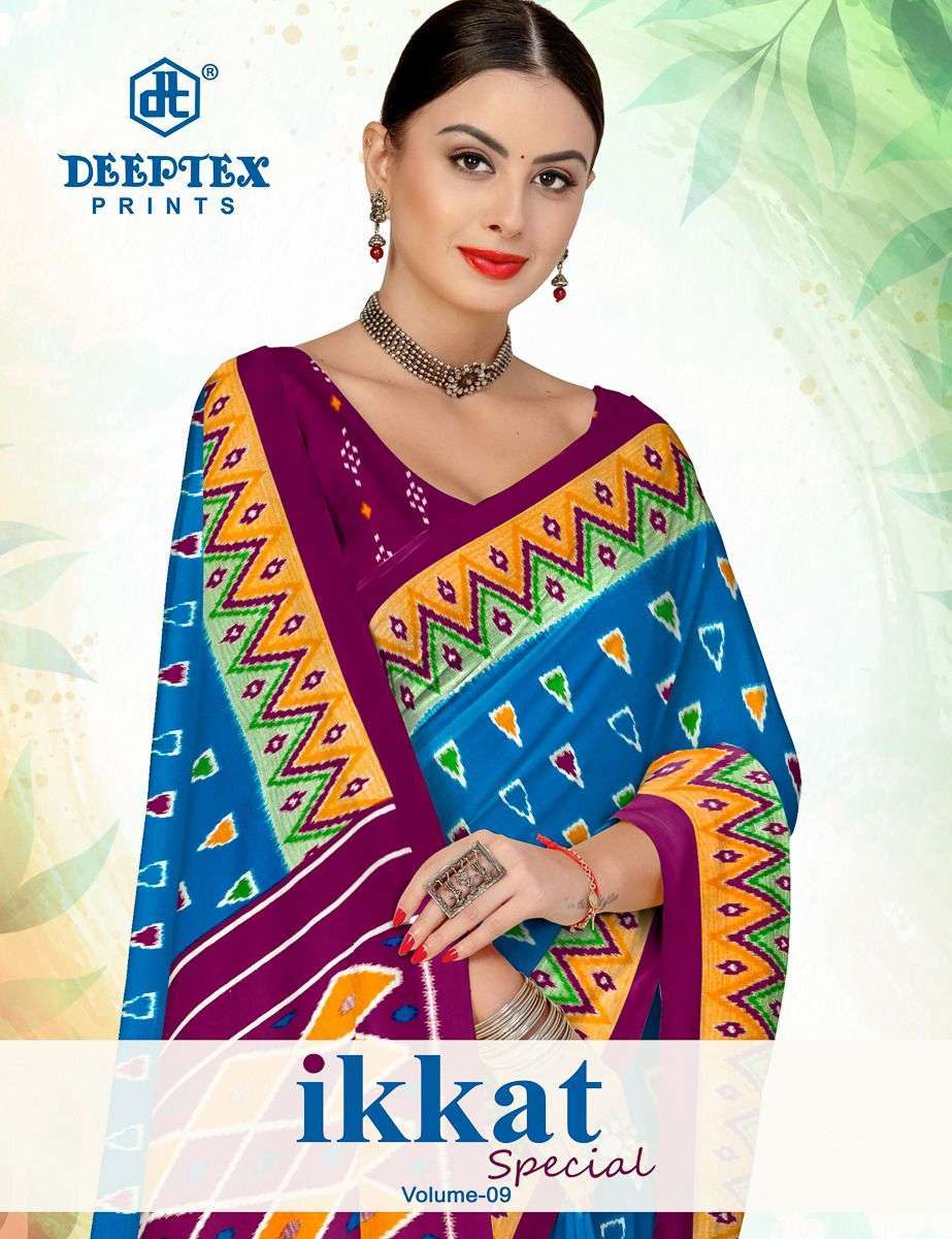 DEEPTEX IKKAT SPECIAL VOL 9 PRINTED PURE COTTON SALWER SUIT COLLECTION BEST RATE 2025