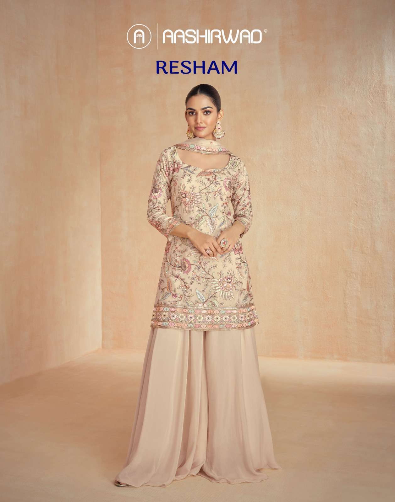 GULKAYRA RESHAM 10178 AND 10179 DESIGNER TOP PALAZZO SUIT PARTYWEAR DRESS COLLECTION 2025