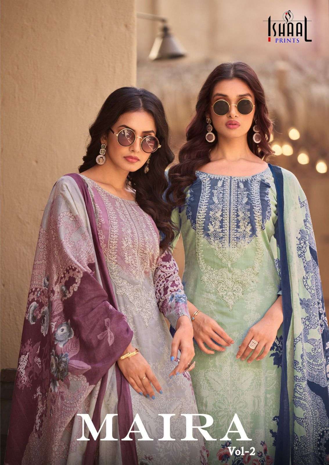 ISHAAL MAIRA VOL 2 LAWN COTTON CATALOG DEALER IN INIDA 2025