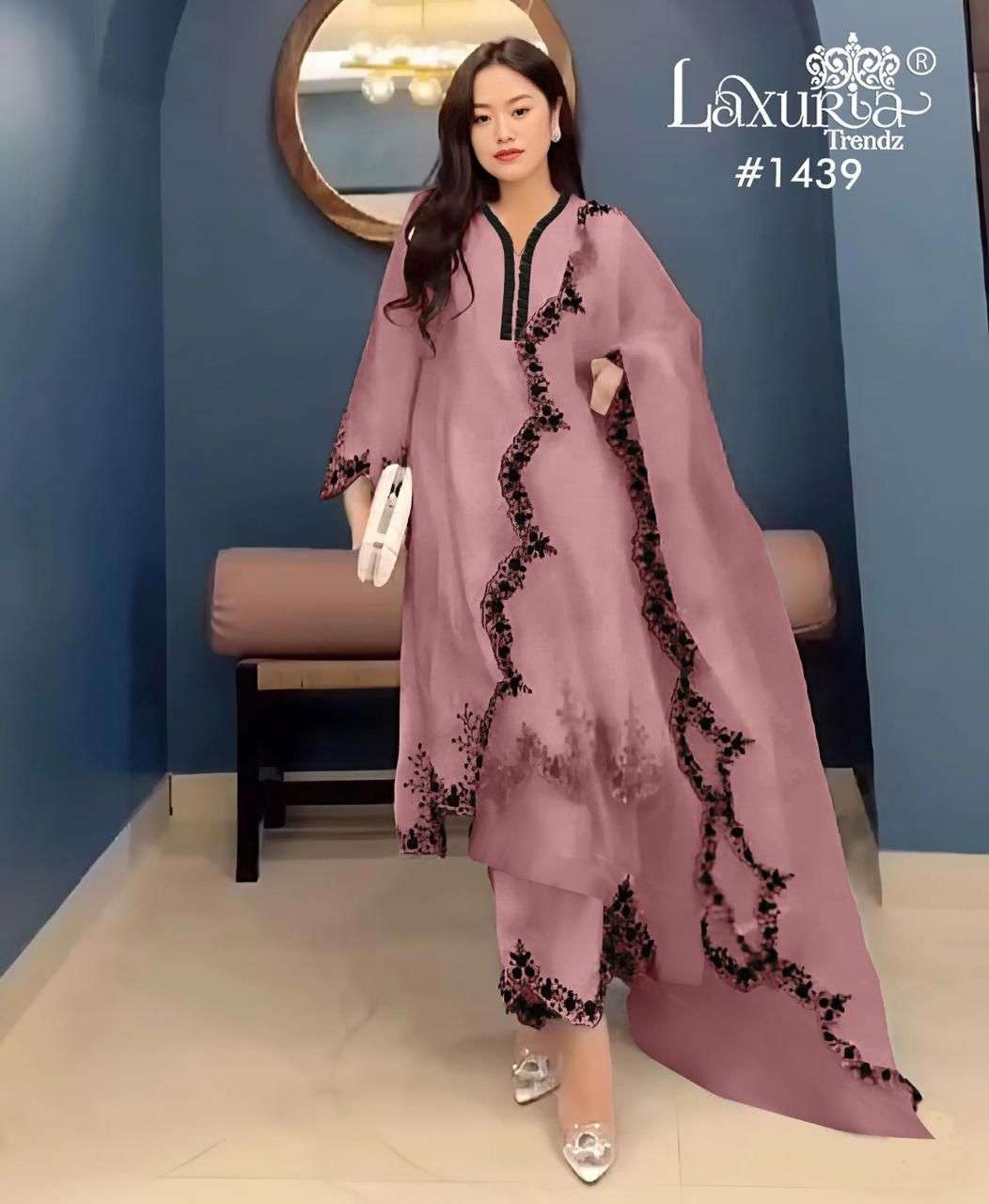 LAXURIA TRENDZ 1439 READYMADE PAKISTANI SUIT WHOLESALER BEST RATE DEALER 2025