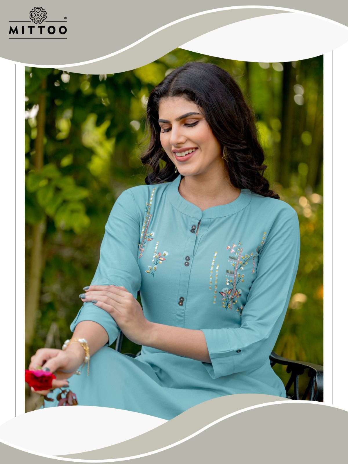 MITTOO EXCOTICA FANCY RAYON KURTI CATALOGUE SUPPLIER 2025