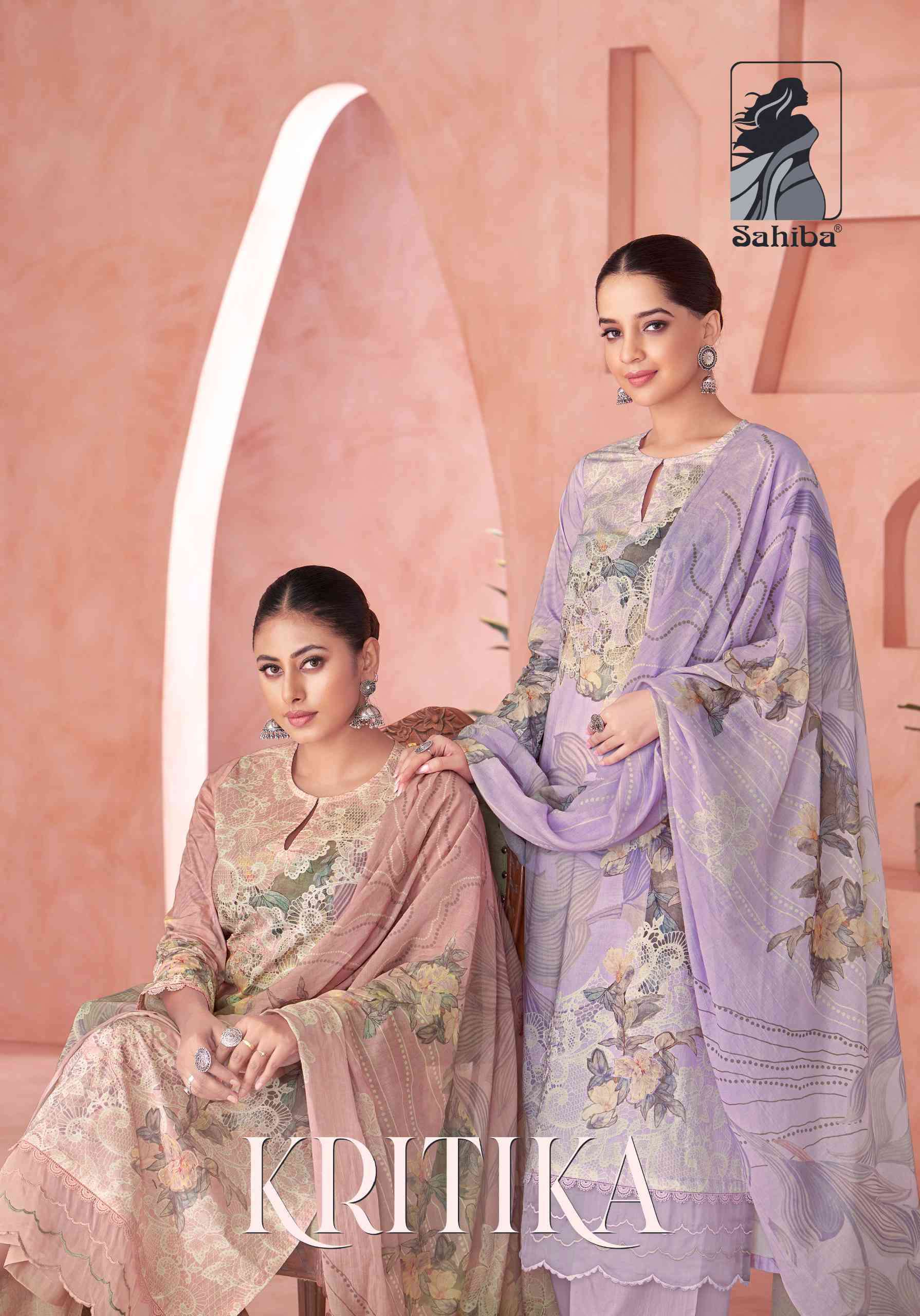 SAHIBA KRITIKA PURE COTTON FANCY LADIES SUIT EXPORTER 2025