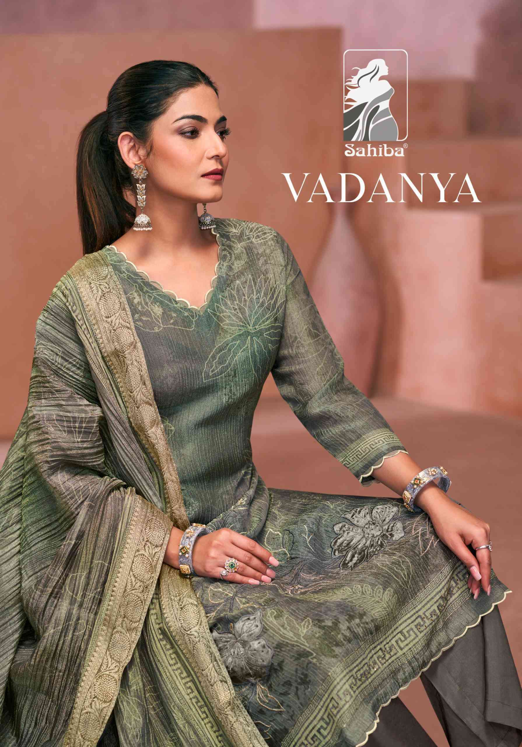 SAHIBA VADANYA DESIGNER LADIES SUIT LATEST CATALOG SUPPLIER 2025