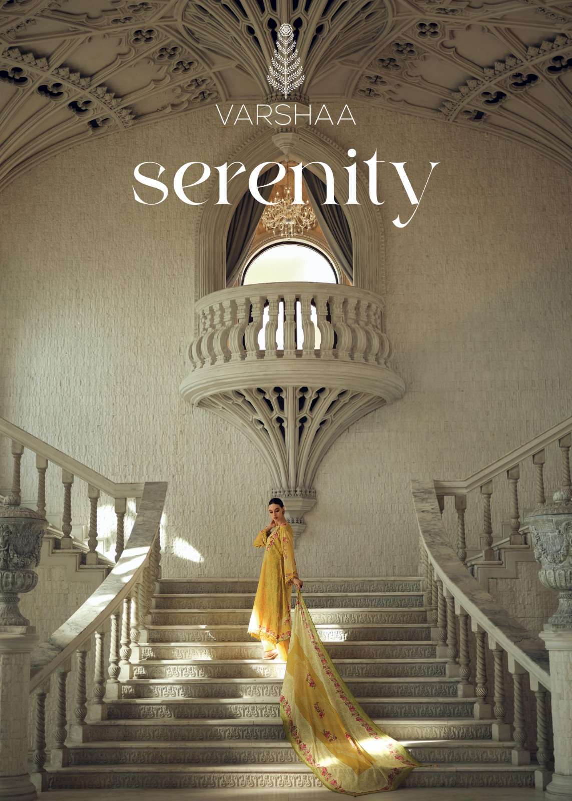 VARSHA SERENITY PREMIUM DESIGN COTTON SUIT CATALOG WHOLESALER 2025