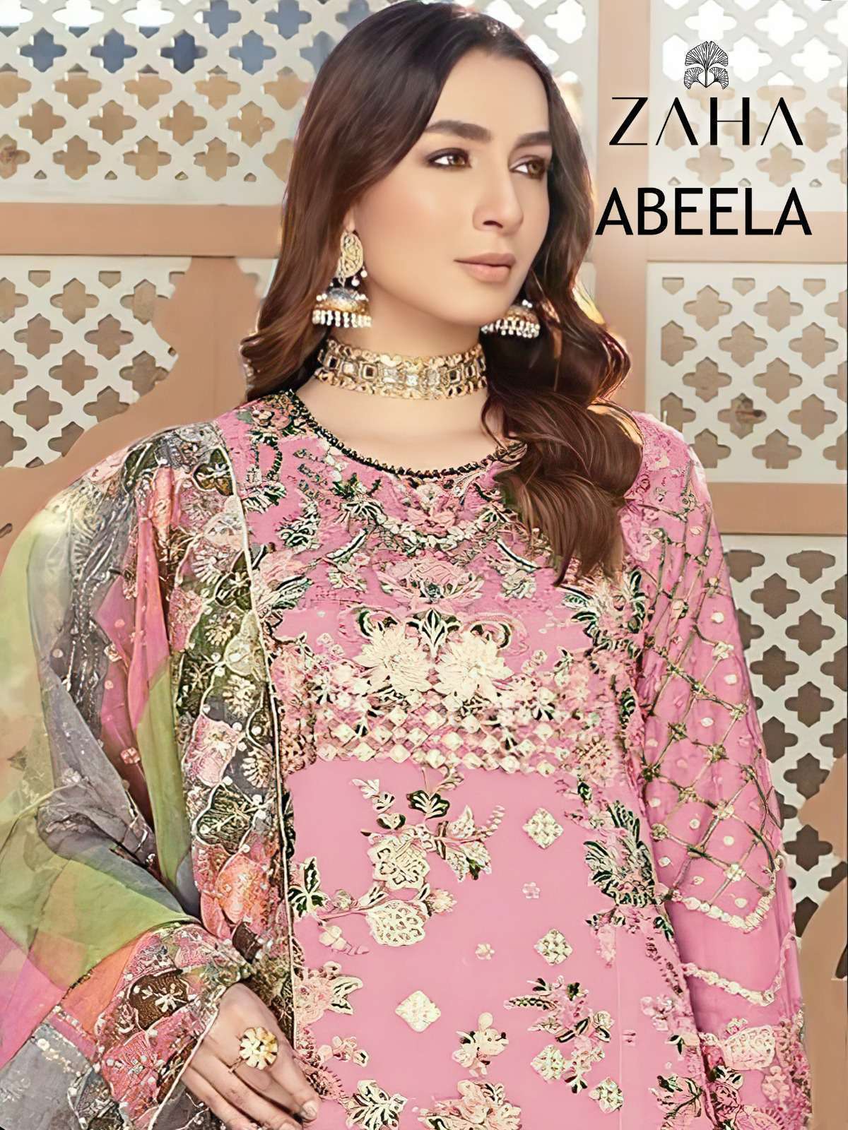 ZAHA ABEELA 10326 COLORS DESIGNER PAKISTANI SUIT SUPPLIER BEST RATE IN SURAT 2025