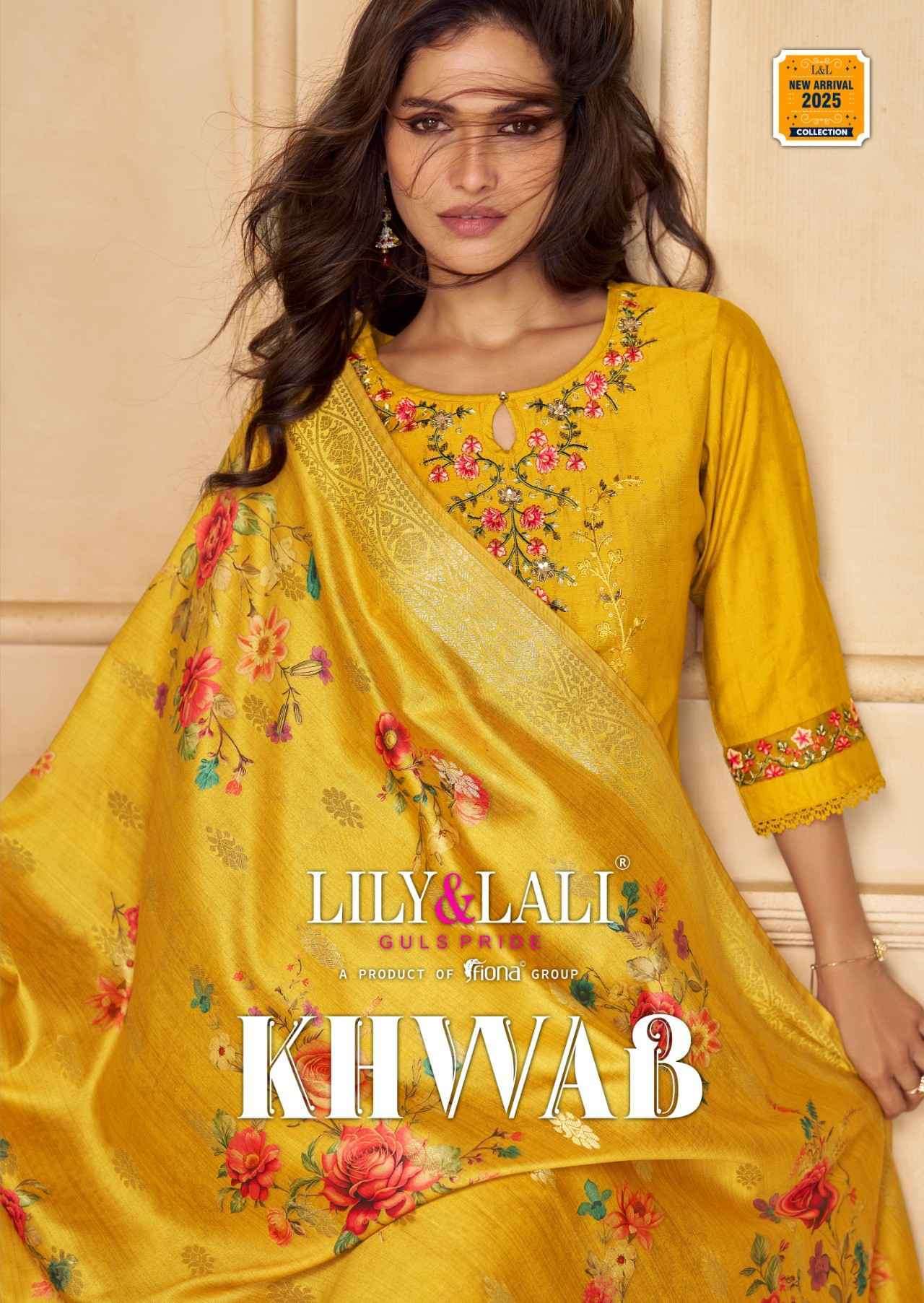 LILY AND LALI KHWAB READYMADE STYLISH SUIT NEW DESIGN 2025