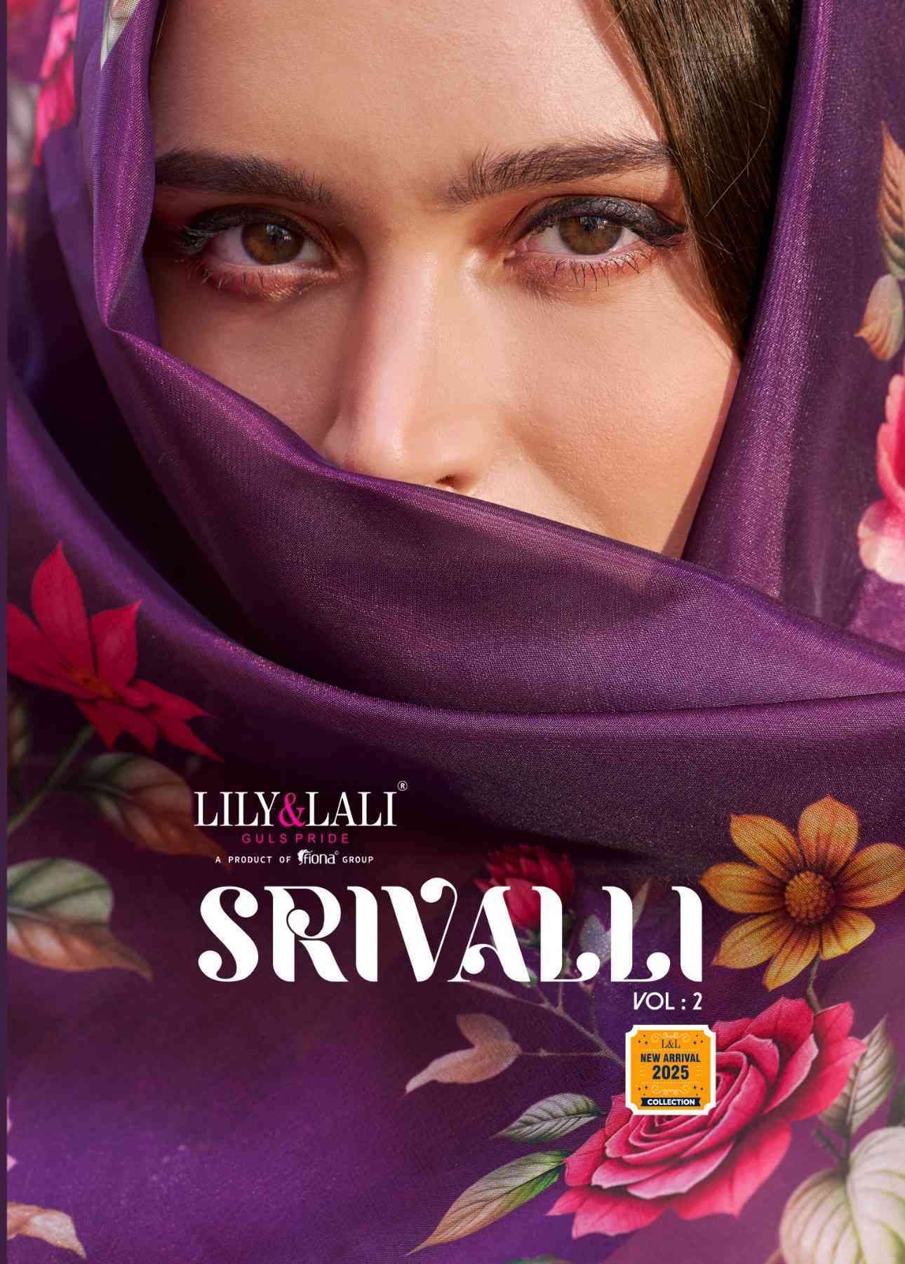 LILY AND LALI SRIVALLI VOL 2 LATEST DESIGN KURTI PANT WITH DUPATTA LATEST CATALOGUE 2025