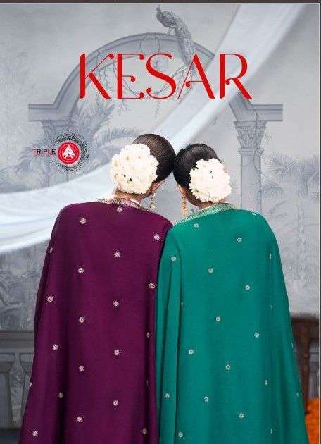 TRIPLE AAA KESAR DESIGNER COTTON CATALOG SUPPLIER 2025