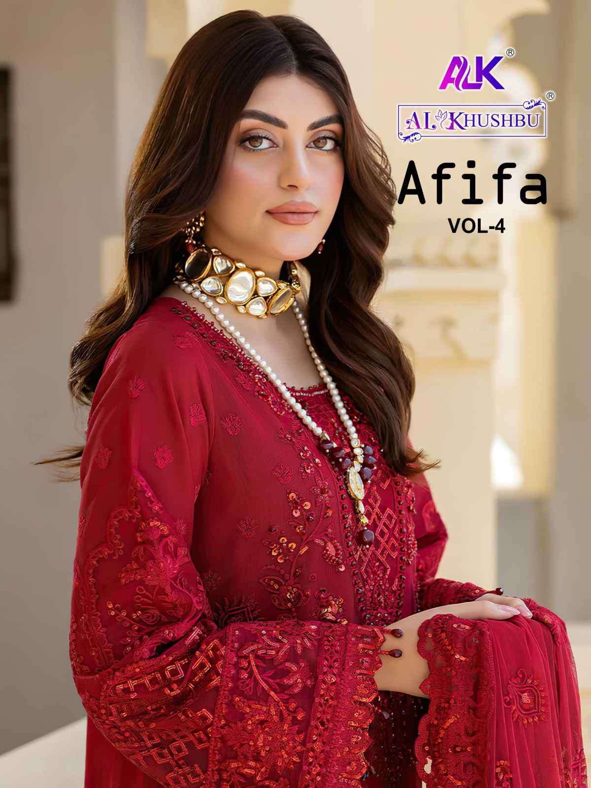 AL KHUSBU AFIFA VOL 4 GEORGETTE SUIT WHOLESALER 2025