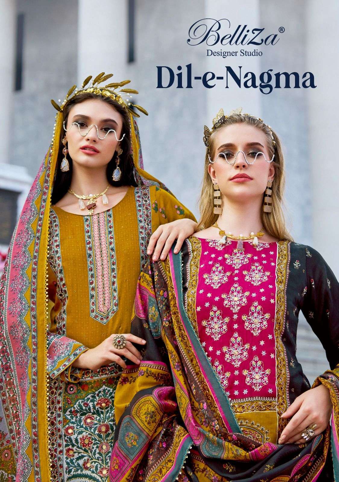 BELLIZA DIL E NAGMA COTTON PREMIUM SUIT COLLECTION 2025