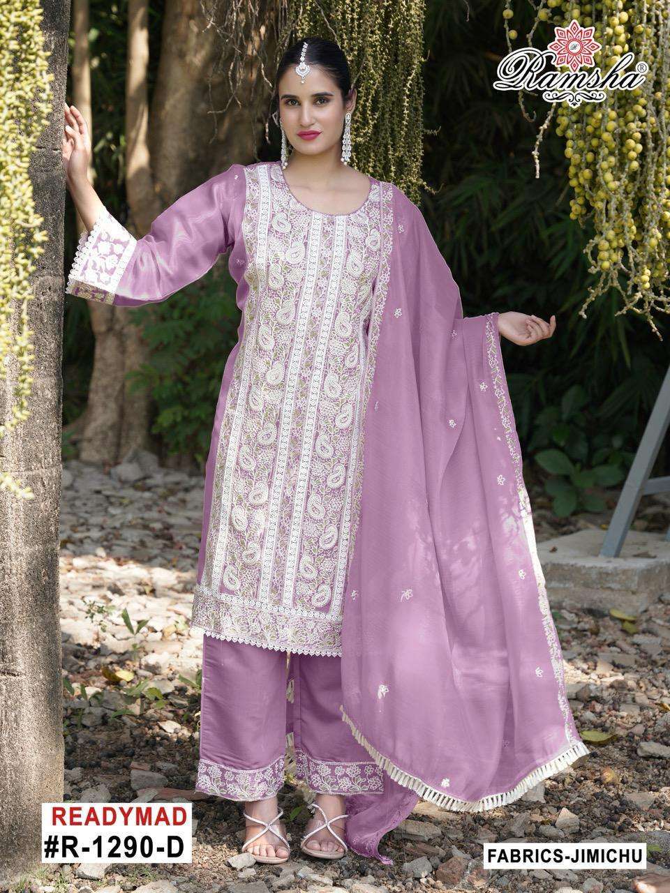 RAMSHA R 1290 NX READYMADE PAKISTANI EID COLLECTION BEST RATE DEALER 2025